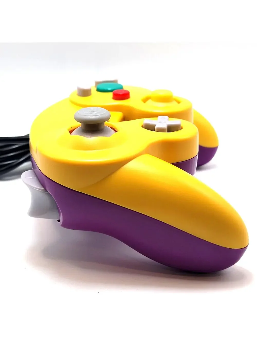 Nintendo GameCube Controller Game Pad For NGC - Wii - Warrior Yellow & Purple
